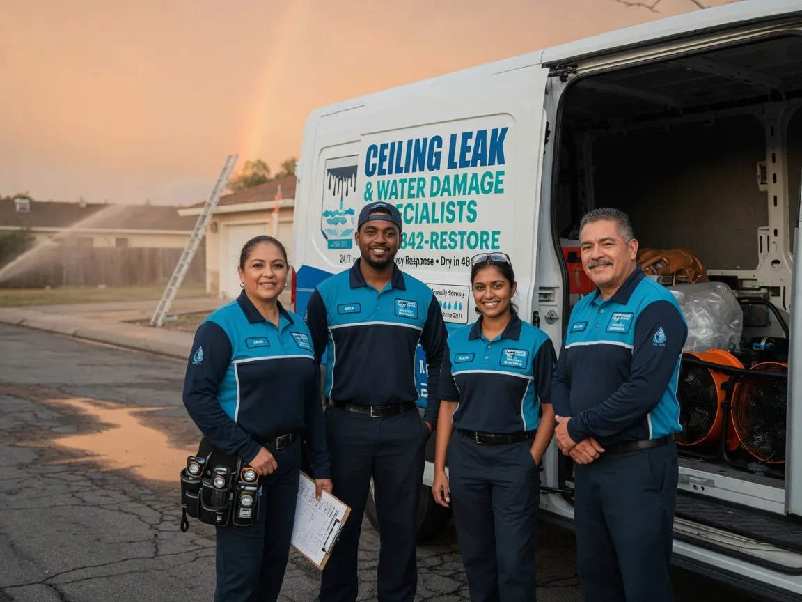 Ceiling Leak Cleanup company in Golden, OK
