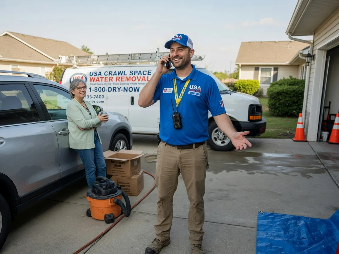 Crawl Space Water Removal Golden, OK FAQs